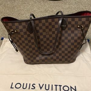 💯 Authentic Neverfull MM Damier Tote Bag ✨